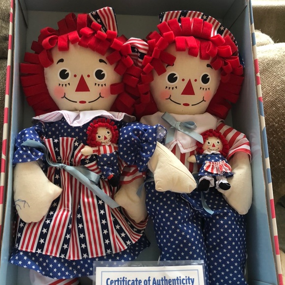 Stars & Stripes Raggedy Ann & Andy - Picture 3 of 8